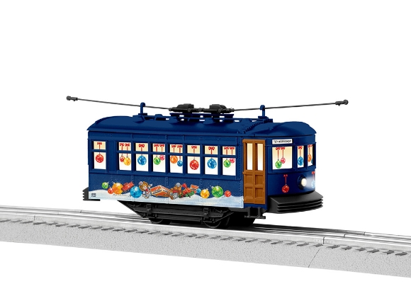 Picture of Angela Trotta Thomas Christmas Trolley