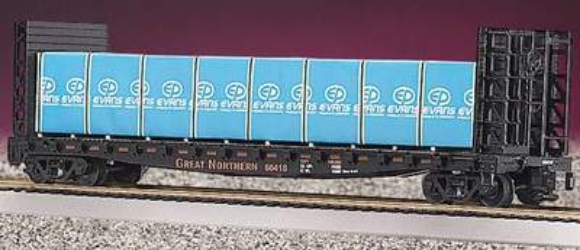 Picture of Great Northern Flatcar w/Bulkheads