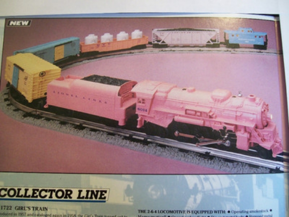 Picture of Lionel Girls Set (1991) w/track & white transformer (SEALED)