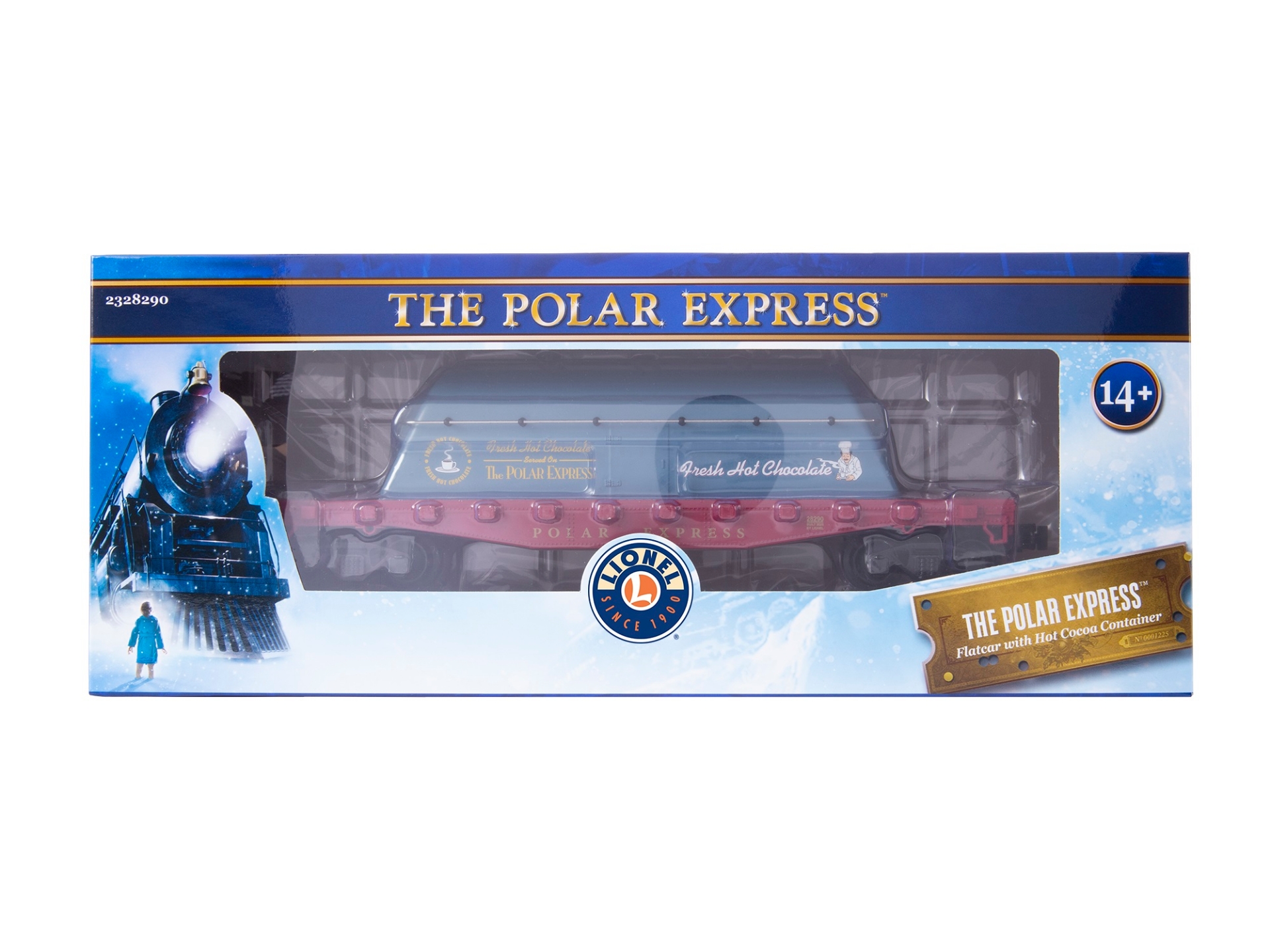 Grzyboski's Train Store Polar Express St'O' Flatcar w/Hot Cocoa Container