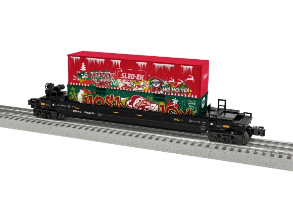 Picture of Christmas Graffiti Maxi-Stack Car w/Container Load