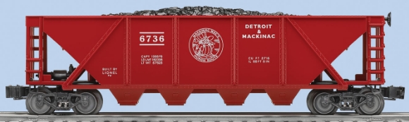 Picture of Detroit & Mackinac Quad Hopper #6736