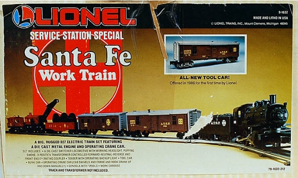 Picture of Santa Fe 0-4-0 Work Train Set (sealed)