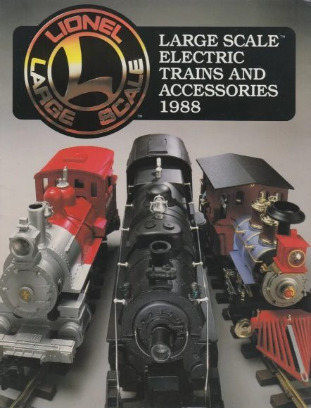 Picture of 1988ls - Lionel Large Scale Catalog 