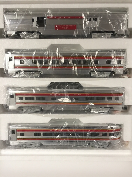 Picture of Santa Fe 15" Aluminum Passenger 4-Car Set