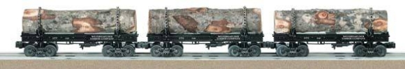 Picture of Weyerhauser Skeleton Log car 3-pack
