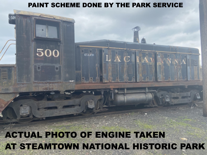 Grzyboski's Train Store: Lackawanna LEGACY SW8 Diesel #500