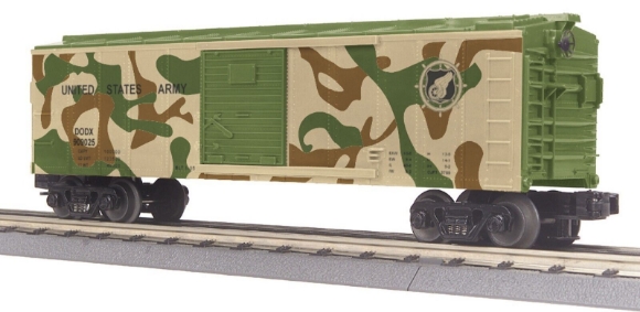 Picture of U.S. Army Camoflauge Box Car