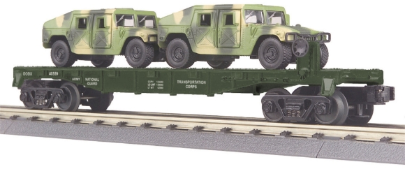 Picture of U.S. ANG Flat Car w/ Humvees