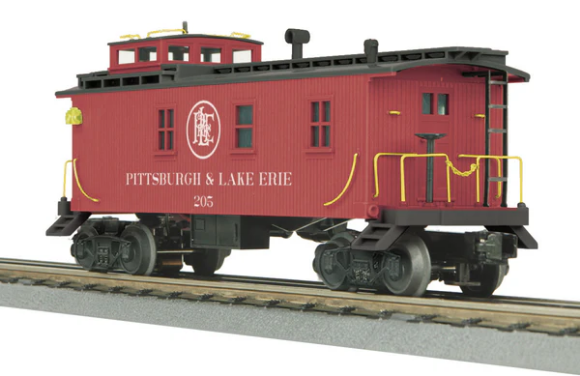 Picture of Pittsburgh & Lake Erie Woodsided Caboose
