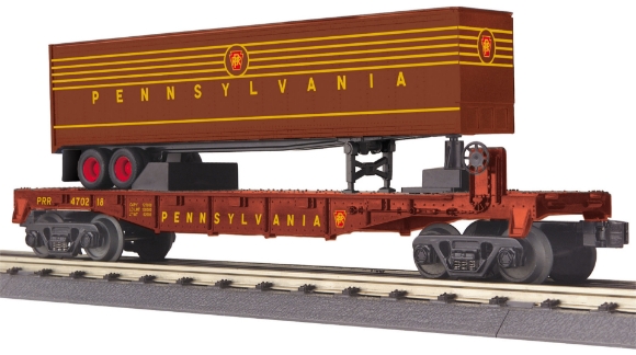 Picture of Pennsylvania Flat Car w/ Trailer