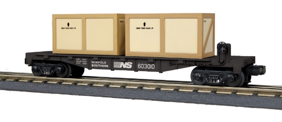 Picture of Norfolk & Southern Flat Car w/ Crates