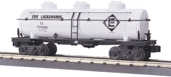 Picture of Erie-Lackawanna 3-Dome Tank car