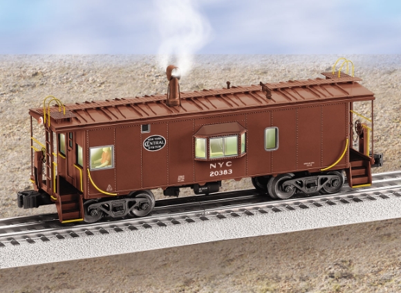 Picture of New York Central Scale B/W Caboose (Brown)