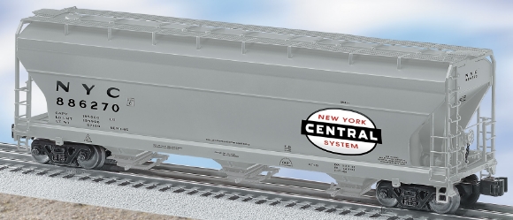 Picture of New York Central 3-Bay ACF Aluminum Hopper