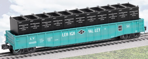 Picture of Lehigh Valley PS-5 Gondola w/ Containers