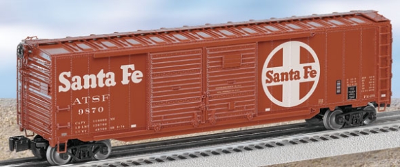 Picture of Santa Fe Double-Door Boxcar w/End Doors