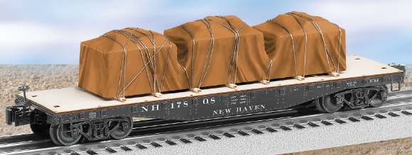 Picture of New Haven 40' Flatcar w/ Covered Load