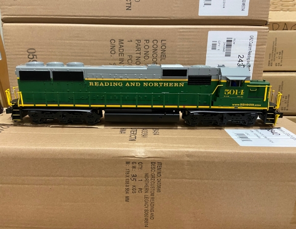Picture of Reading & Northern LEGACY SD-50 Diesel #5014