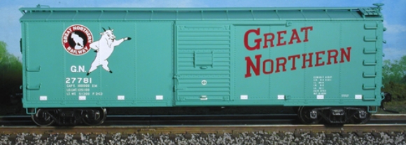 Picture of Great Northern Steel Re-Built Boxcar #27066