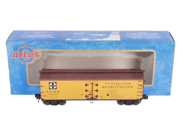 Picture of Santa Fe Wood Refrigerator Boxcar #17644