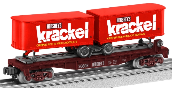 Picture of Hershey's Krackel Piggyback Flatcar *