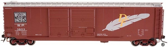 Picture of Western Pacific 50' D.D. PS-1 Boxcar