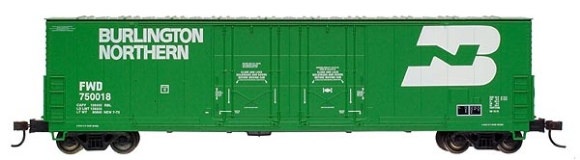 Picture of Burlington Northern 53' Evans D.P.D. Boxcar