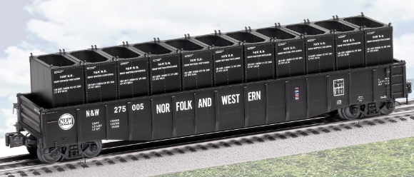 Picture of Norfolk & Western PS-5 Gondola w/Coke Containers