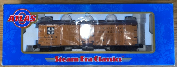 Picture of Santa Fe 40' Wood Refrigerator Boxcar #17599