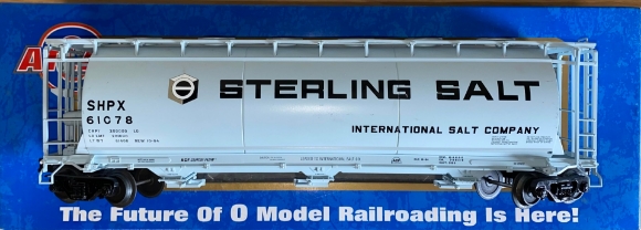 Picture of Sterling Salt ACF 3-Bay Cylindrical Hopper #61078 (used)