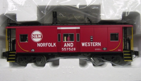 Picture of Norfolk & Western Scale-Size Bay-Window Caboose 