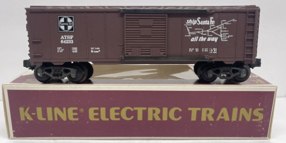 Picture of K-Line Santa Fe Map Boxcar #3