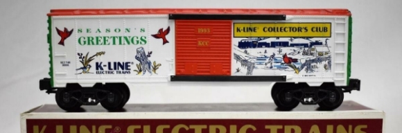 Picture of K-Line Collector's Club Christmas Boxcar