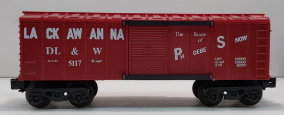 Picture of K-Line Lackawanna Phoebe Snow Boxcar