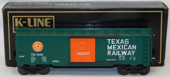 Picture of K-Line 1996 TCA Convention Texas Mexican Railway Boxcar