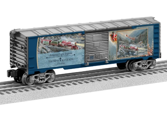 Picture of Thomas Kinkade "Christmas Light Express'' Boxcar