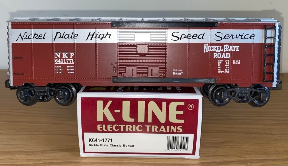 Picture of K-Line Nickel Plate Road Classic Boxcar (used)