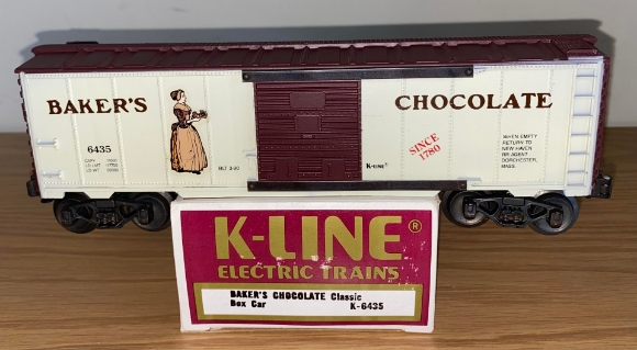 Picture of K-Line Baker's Chocolate Boxcar (used)