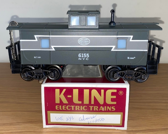 Picture of K-Line New York Central Lighted Caboose (Grey)