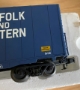 Picture of N&W 60' Auto Parts Boxcar #600909 Dark Blue (used)