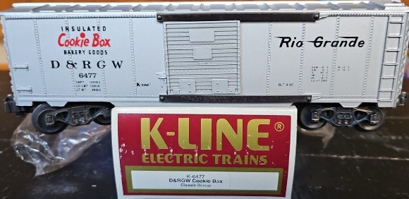 Picture of K-Line D&RGW 'Cookie Box' Boxcar