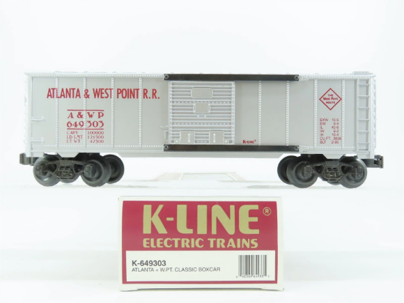 Picture of K-Line Atlanta & West Point (A&WP) Boxcar