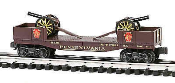 Picture of K-Line Pennsylvania Flat Car w/ Cannons