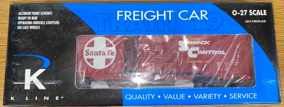 Picture of K-Line Santa Fe Boxcar 