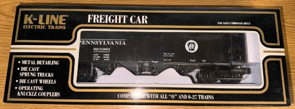 Picture of K-Line Pennsylvania Die-Cast 4-Bay Hopper Car 