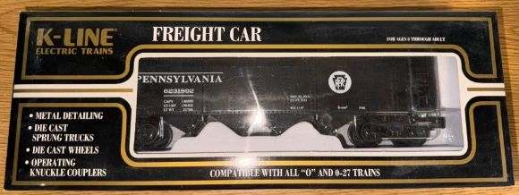 Picture of K-Line Pennsylvania Die-Cast 4-Bay Hopper Car 