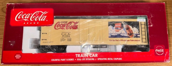 Picture of K-Line Coke Nostalgic Wood-Side Reefer