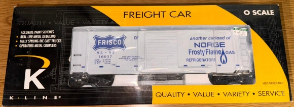 Picture of K-Line Frisco Norge Refrigerators Scale Boxcar