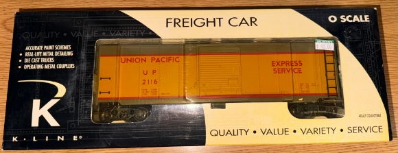 Picture of K-Line Union Pacific Express Service Boxcar #2116